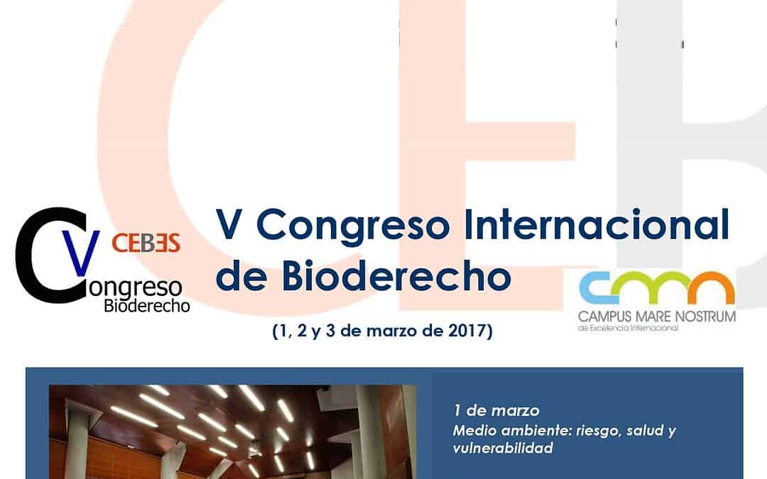 V Congreso Internacional de Bioderecho