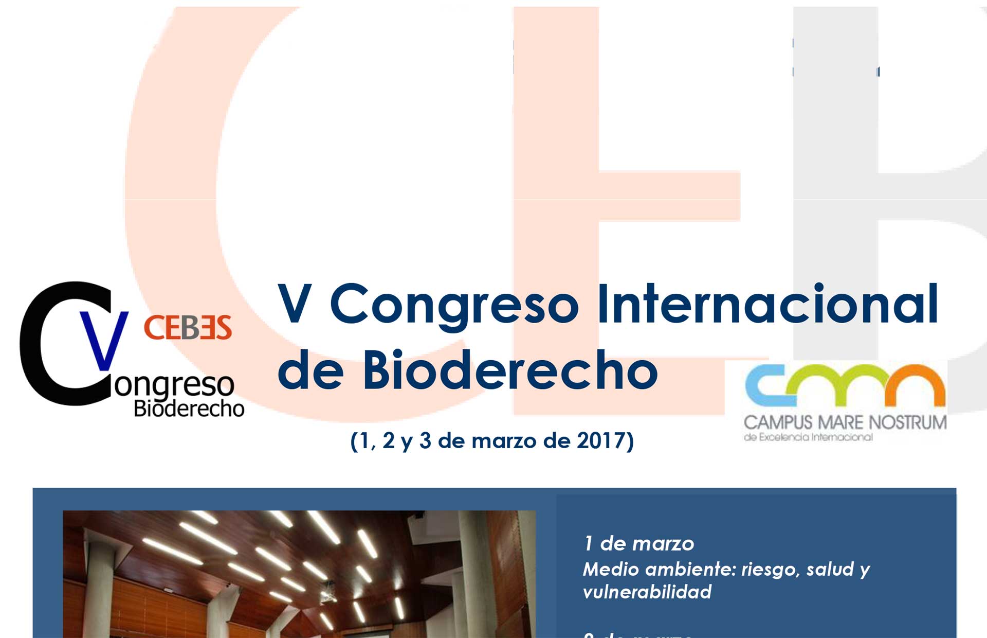 V Congreso Internacional de Bioderecho