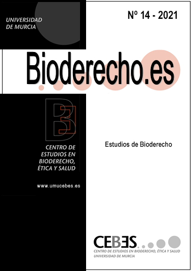 Núm. 14 (2021): Estudios de Bioderecho