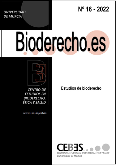 Núm. 16 (2022): Estudios de Bioderecho