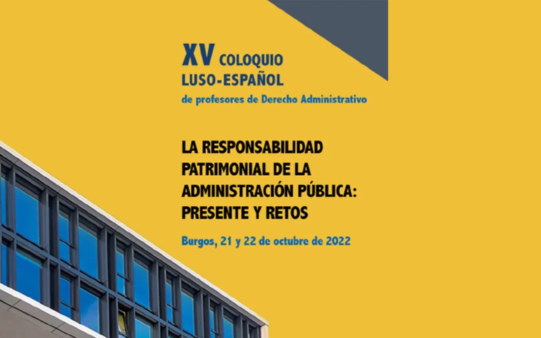 XV Coloquio Luso-español de Profesores de Derecho Administrativo