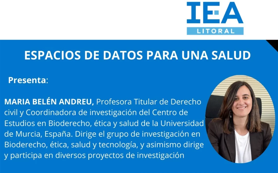 Seminario: «Espacios de datos para UNA Salud» – Participación de María Belén Andreu