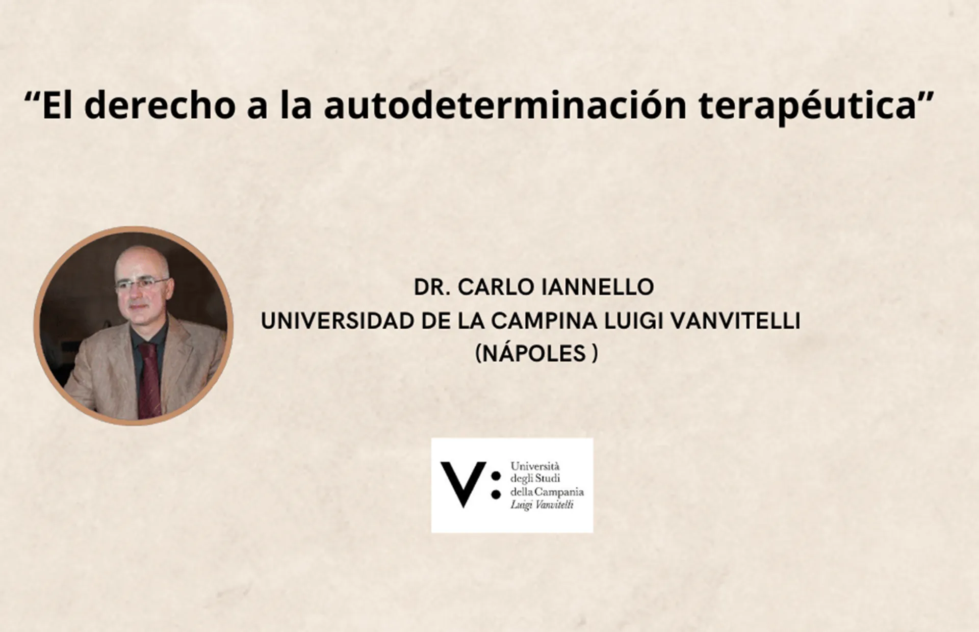 Seminario: El derecho a la autodeterminación terapéutica