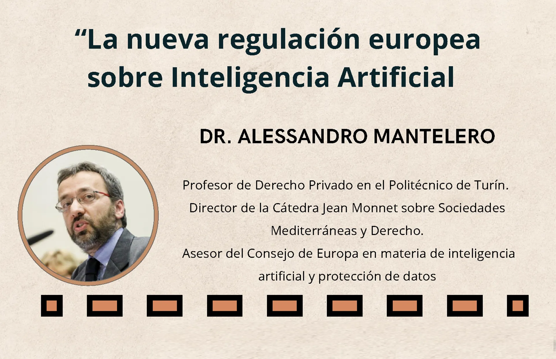 Seminario: La nueva regulación europea sobre Inteligencia Artificial