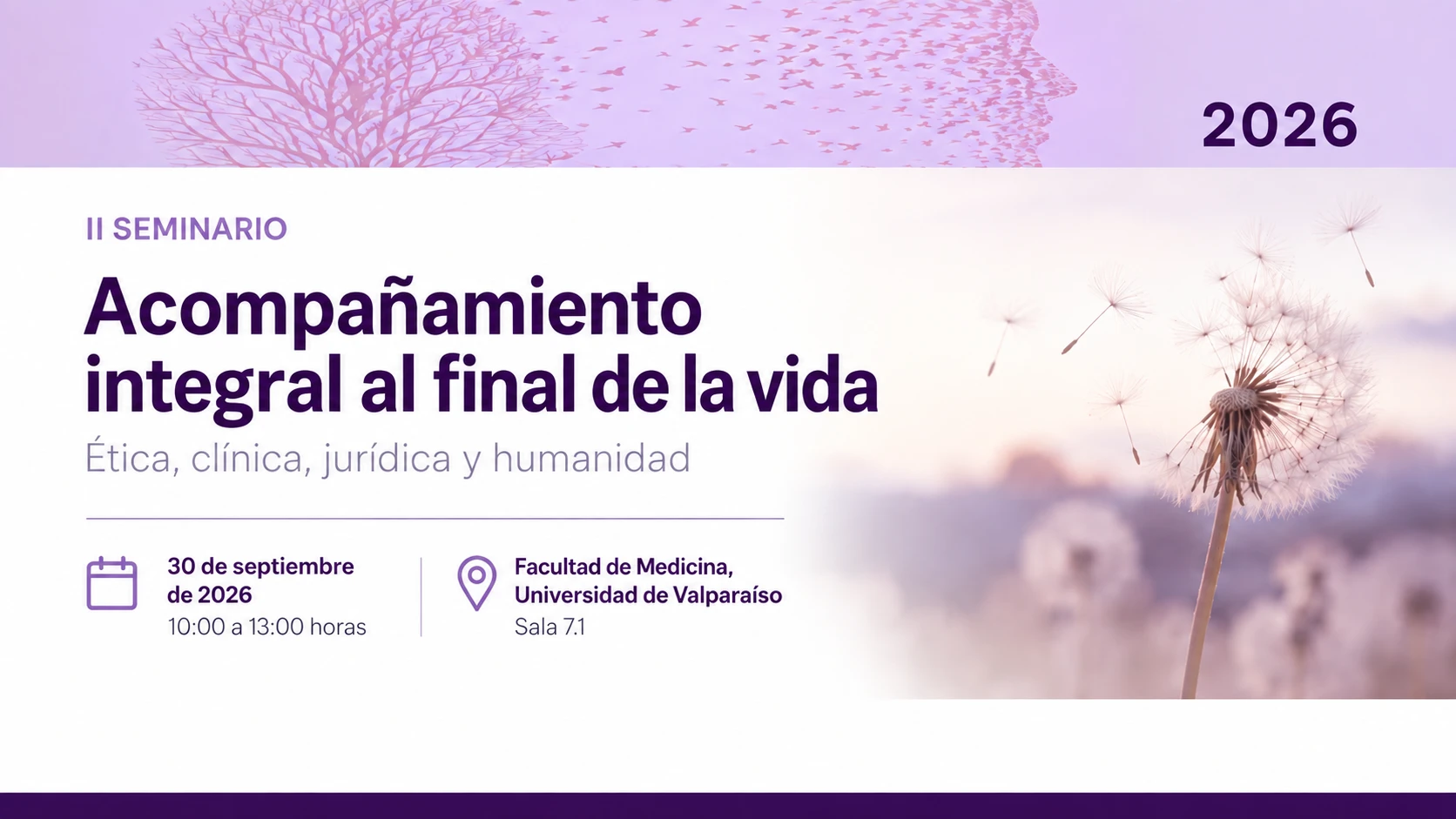 II Seminario “Acompañamiento integral al final de la vida”