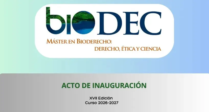 XV Master BIODEC Universidad de Murcia